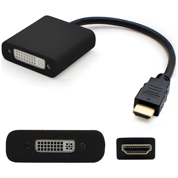 Add-On Addon 5 Pack Of Hdmi Male To Dvi-D Dual Link (24+1 Pin) Female, PK5 HDMI2DVID-5PK - main